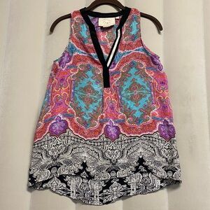 Vanessa Virginia Anthropologie Women’s Top XS 100% Silk Feminine Lightweight